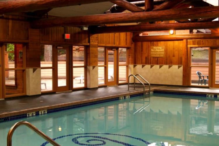Indoor pool area
